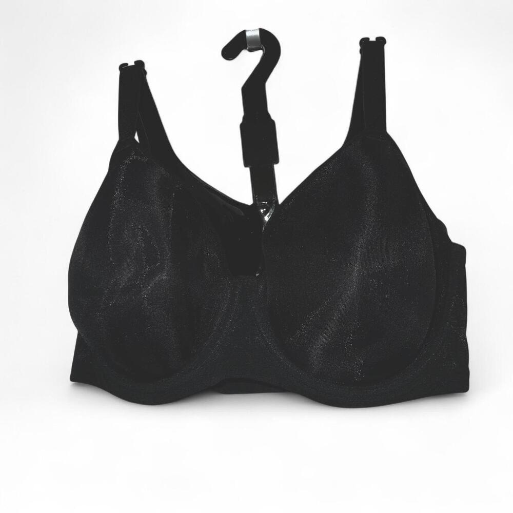 HSIA Lightly Lined Underwire Bra - Black - 36DD